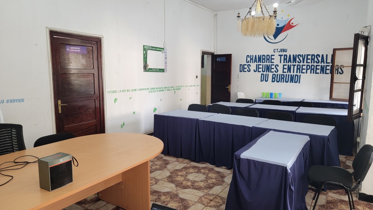 La salle côté entrée